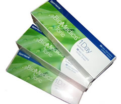 Biomedics 1 Day Toric - 90 pack
