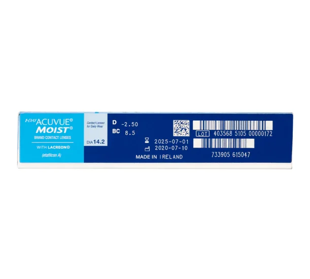 1 Day Acuvue MOIST - 90 pack