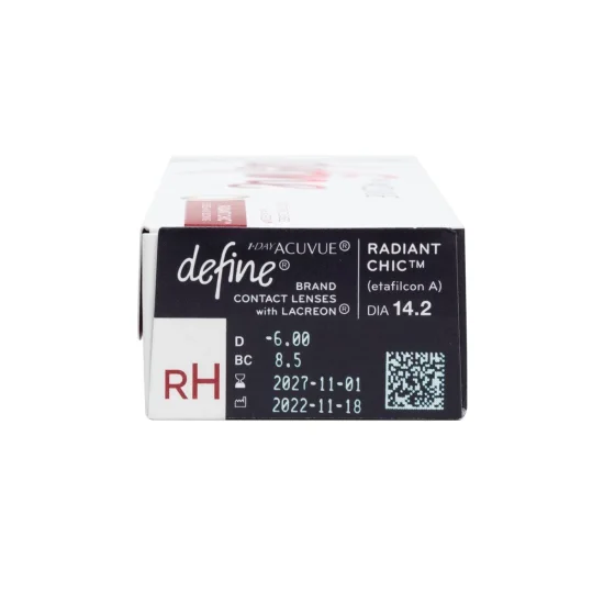 Modal Additional Images for 1 Day Acuvue DEFINE Radiant Chic