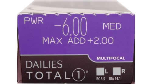 Modal Additional Images for DAILIES Total 1 Multifocal 30pk