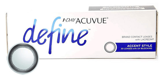 (image for) 1 Day Acuvue DEFINE ACCENT STYLE
